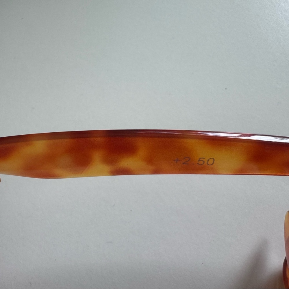 Tortoiseshell Rectangular Glasses - Picture 5 of 6